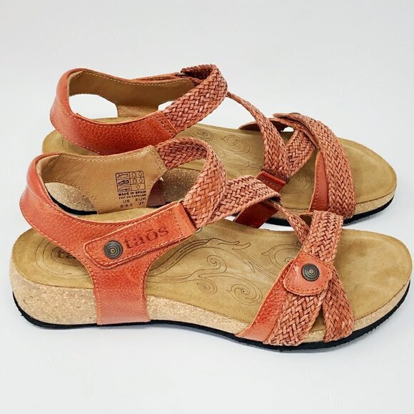 Taos Footwear Shoes - Taos Footwear Women's Trulie Brick Sandal 6-6.5 M